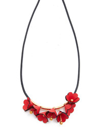 Red Leather Necklace