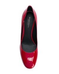 Bottega Veneta China Red Patent Calf Isabella Pump