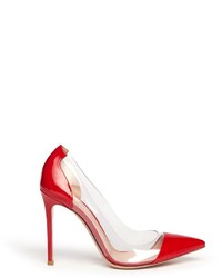 Gianvito Rossi Clear Pvc Patent Leather Pumps