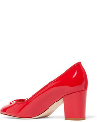 J.Crew Patent Leather Pumps Red