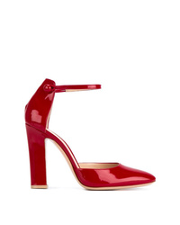 Gianvito Rossi Red Patent Heels