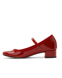 Repetto Red Patent Mary Jane 30 Heels