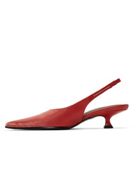 MM6 MAISON MARGIELA Red Slingback Heels