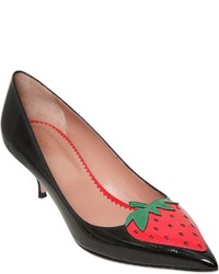 RED Valentino 55mm Strawberry Patent Leather Pumps