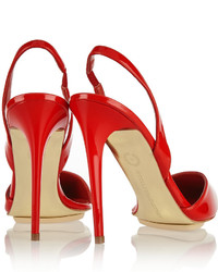 Stella McCartney Sold Out Faux Patent Leather Slingback Pumps