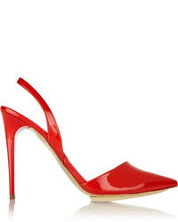 Stella McCartney Sold Out Faux Patent Leather Slingback Pumps