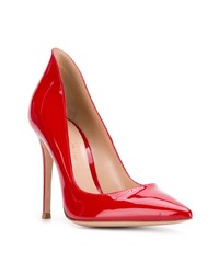 Gianvito Rossi Varnished Pointed Pumps