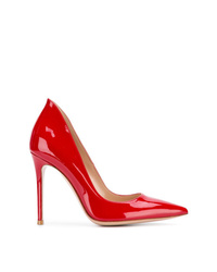 Gianvito Rossi Varnished Pointed Pumps