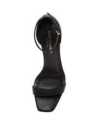 Saint Laurent 65mm Amber Leather Sandals