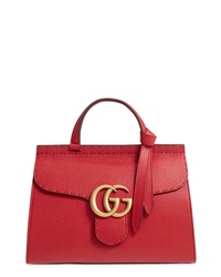 Gucci Gg Marmont Leather Satchel