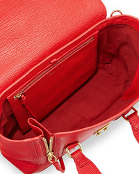 3.1 Phillip Lim Pashli Medium Zip Satchel Bag Red