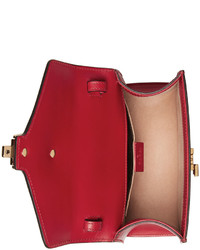 Gucci Sylvie Mini Leather Satchel Bag