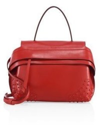 Tod's Wave Small Leather Satchel
