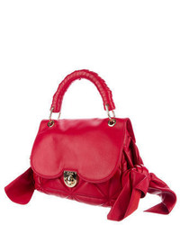 Z Spoke By Zac Posen Quilted Leather Bow Satchel