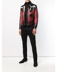 DSQUARED2 Ombre Leather Jacket