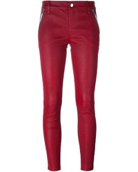 RtA Leather Skinny Trousers