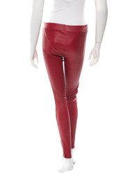 Vince Skinny Leather Pants W Tags