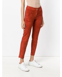 Arma Slim Fit Cropped Trousers