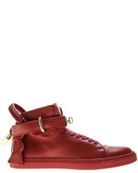 Buscemi Clasp Detail Lace Up Sneakers
