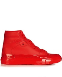 Balenciaga Dipping Effect High Top Leather Trainers