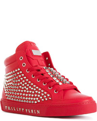 Philipp Plein Fast Car Mid Top Sneakers