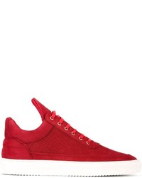 Filling Pieces Perforated Panel Sneakers