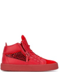 Giuseppe Zanotti Design Kendall Mid Top Sneakers