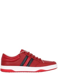 Gucci Ronnie Hammered Leather Sneakers