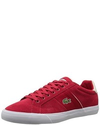 lacoste red shoes