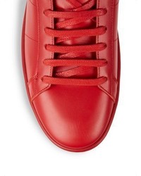 Saint Laurent Leather Sneakers