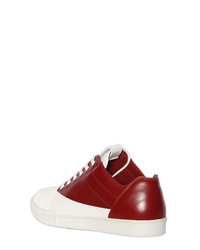 Marni Front Band Leather Sneakers