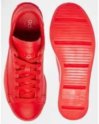 adidas Originals Court Vantage Super Color Scarlet Sneakers