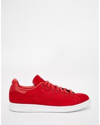 adidas Originals X Rita Ora Red Stan Smith Sneakers