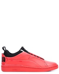 Puma Contrast Lace Up Sneakers