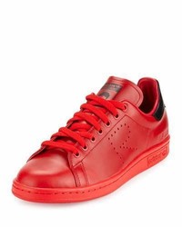 Stan Smith Leather Sneaker Red