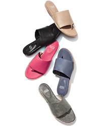 Eileen Fisher Edge Leather Thong Sandal Freesia