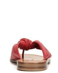 Diane von Furstenberg Etna Leather Thong Sandals