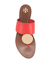 Tory Burch Medallion Detail Sandals