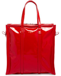 Balenciaga Bazar Extra Small Patent Tote Bag