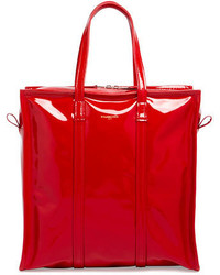Balenciaga Bazar Extra Small Patent Tote Bag