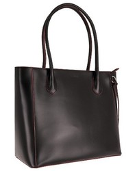 Lodis Cecily Leather Tote Coral
