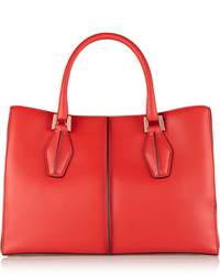 Tod's D Cube Shopping Small Leather Tote