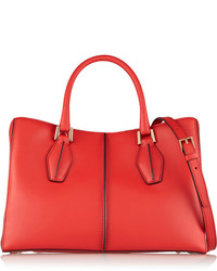 Tod's D Cube Shopping Small Leather Tote