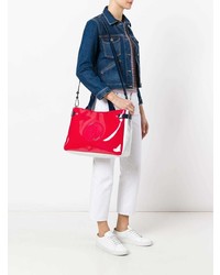 Armani Jeans High Shine Tote Bag