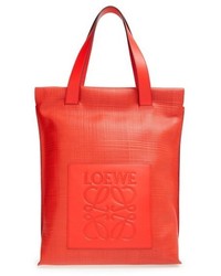 Loewe Leather Logo Shopper