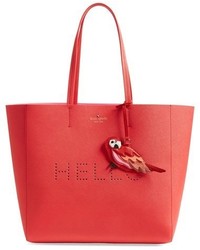 Kate Spade New York Flights Of Fancy Hallie Saffiano Leather Tote