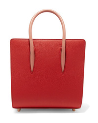 Christian Louboutin Paloma Small Studded Textured Leather Tote