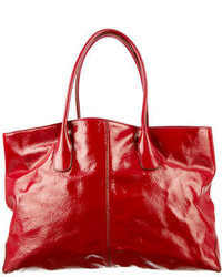 Tod's Patent Tote