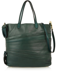 Valentino Pleated Leather Tote