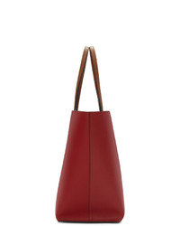 Givenchy Red Gv Shopper Tote